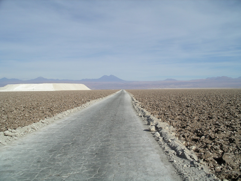 la pista del salar